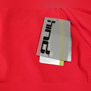 Hind Women's Bright Coral Performance Skirt With Built In Shorts.